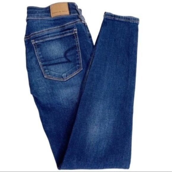 American Eagle Outfitters Ne(x)t Level stretch jeans jegging size 2 distressed - Picture 9 of 15